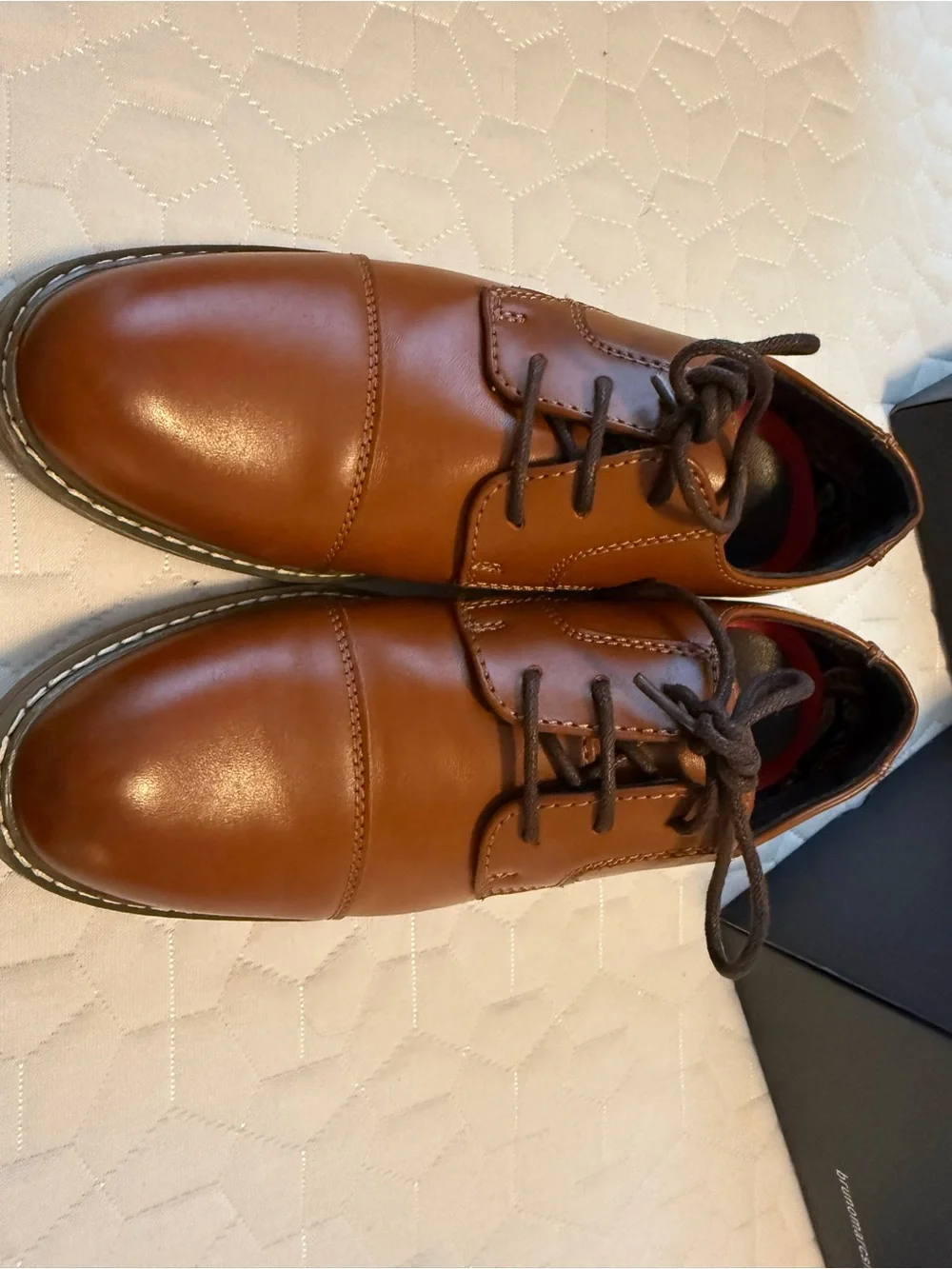 Bruno Marc Brown Men's Dress Shoes - Classic Lace-Up